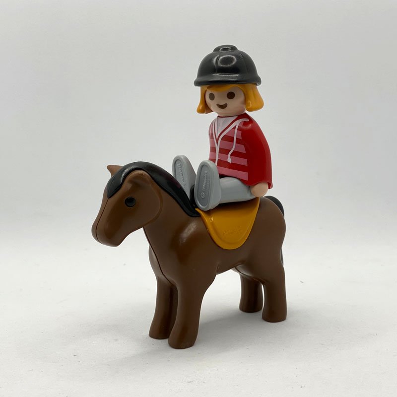 Playmobil 123 Caballo y Jinete