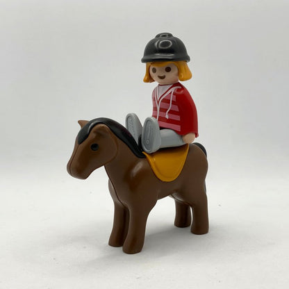 Playmobil 123 Caballo y Jinete