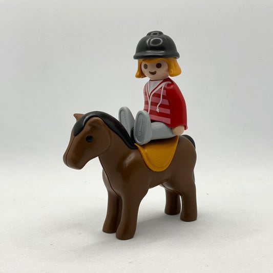 Playmobil 123 Caballo y Jinete