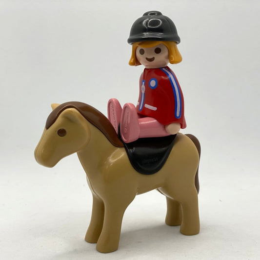 Playmobil 123 Caballo y Jinete