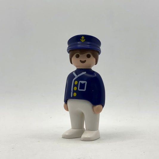 Playmobil 123 Muneco Capitan Barco