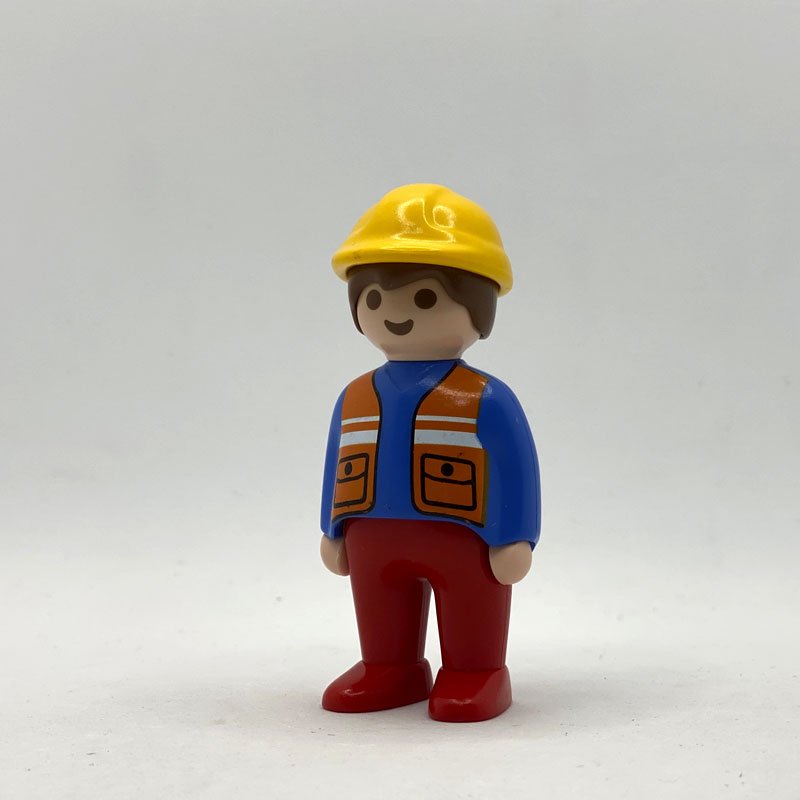 Playmobil 123 Muneco Albanil