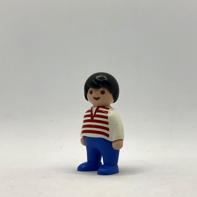 Playmobil 123 Muneco Nino Pelo Negro