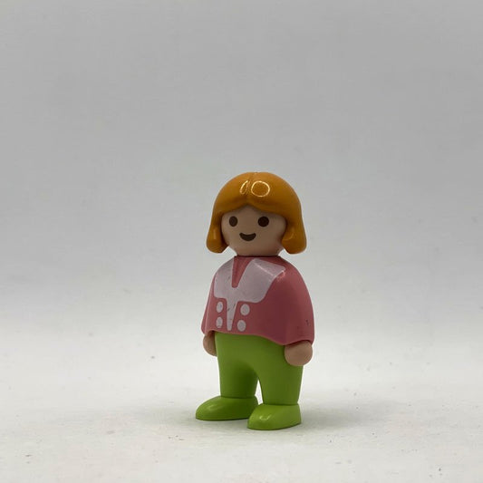 Playmobil 123 Muneco Nina Pelo Rubio