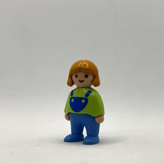 Playmobil 123 Muneco Nina Pelo Rubio