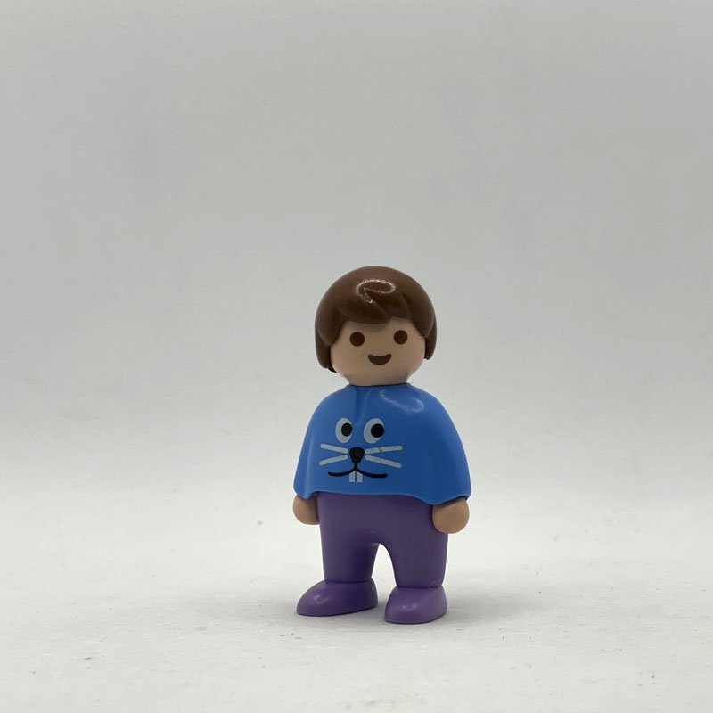 Playmobil 123 Muneco Nino Pelo Marron