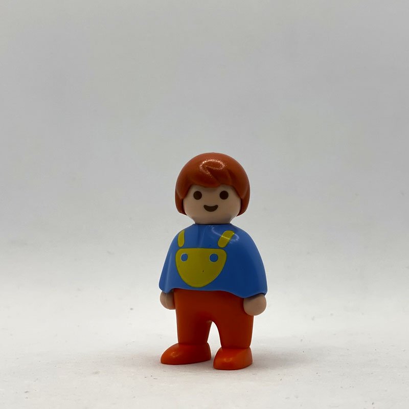Playmobil 123 Muneco Nino Pelo Pelirrojo