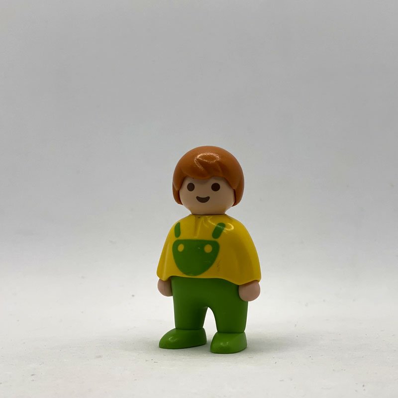 Playmobil 123 Muneco Nino Pelo Pelirrojo