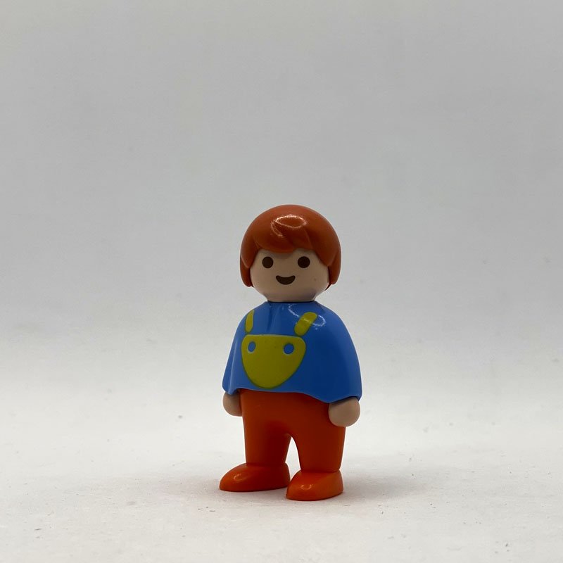 Playmobil 123 Muneco Nino Pelo Pelirrojo