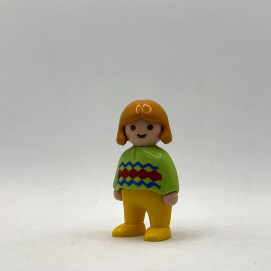 Playmobil 123 Muneco Nina Pelo Rubio