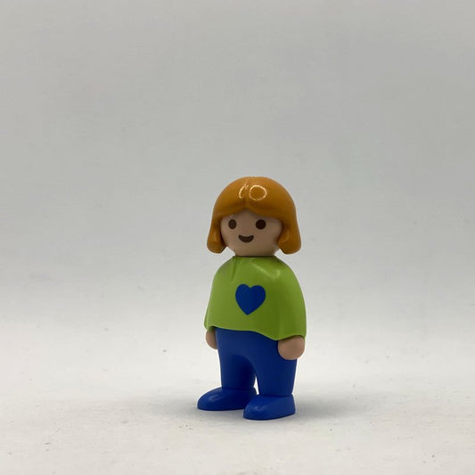 Playmobil 123 Muneco Nina Pelo Rubio