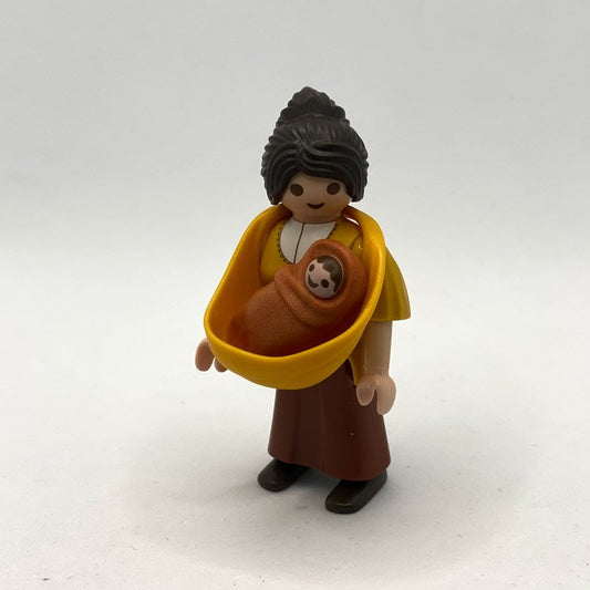 Playmobil Aldeana con Bebe