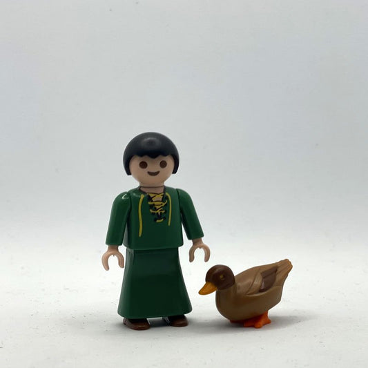 Playmobil Nino Pastor con Pato