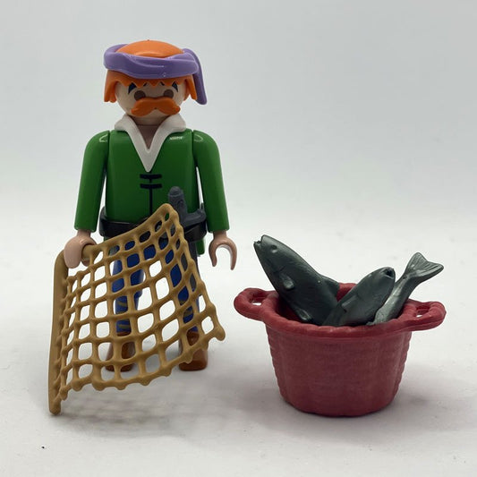 Playmobil Aldeano Pescador