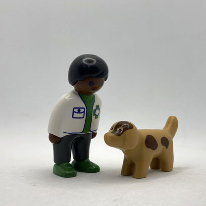 Playmobil 123 Vétérinaire avec Chien