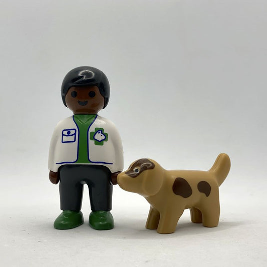 Playmobil 123 Veterinario con Perro