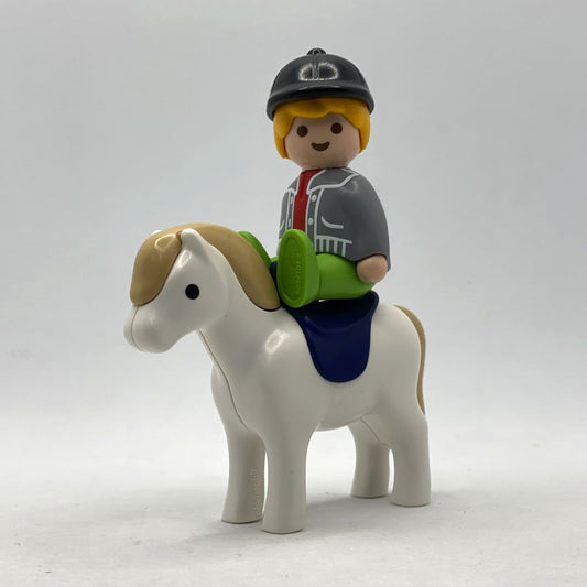 Playmobil 123 Niño con Poni