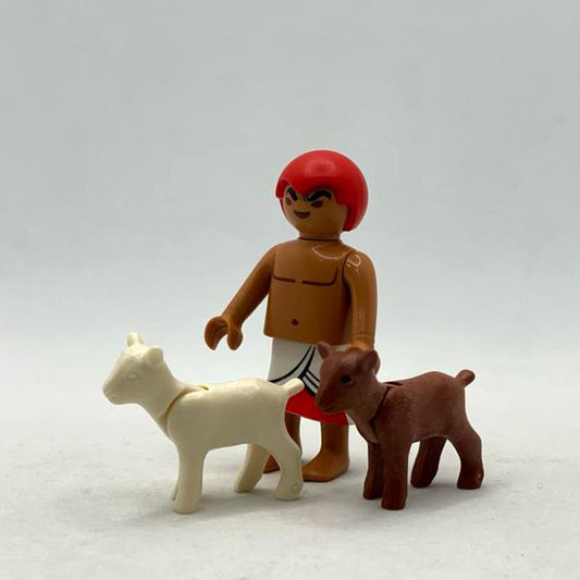 Playmobil Niño Egipcio Pastor con Cabritas