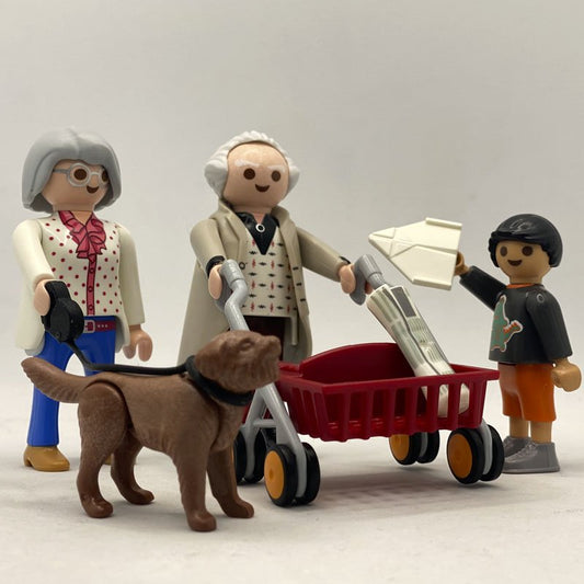 Playmobil Abuelos con Niño