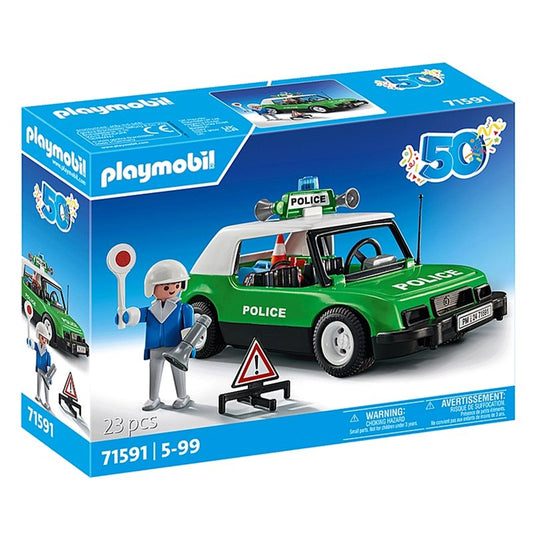 Playmobil 50 Aniversario Coche Policía 71591