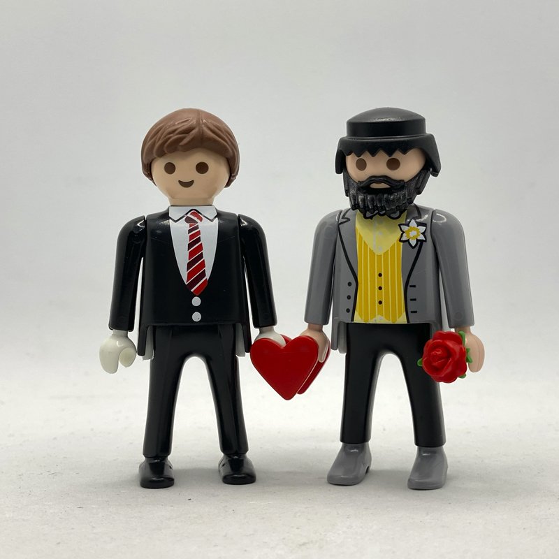 Playmobil Pareja Novios Chicos