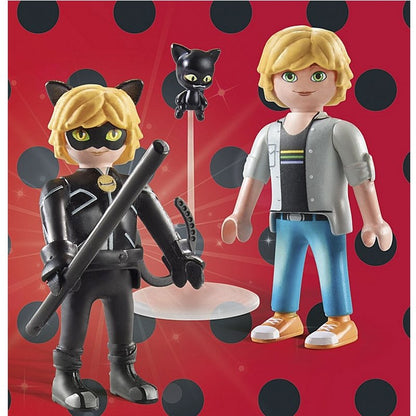 Playmobil Miraculous Adrien & Cat Noir 71337