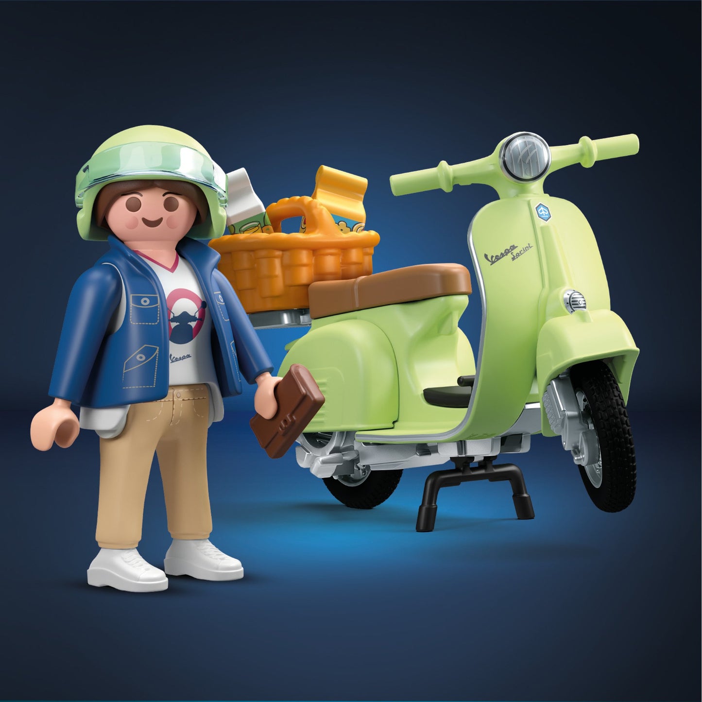 Playmobil Vespa 150 Sprint Veloce Verde 71621