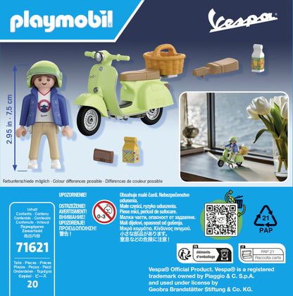Playmobil Vespa 150 Sprint Veloce Verde 71621