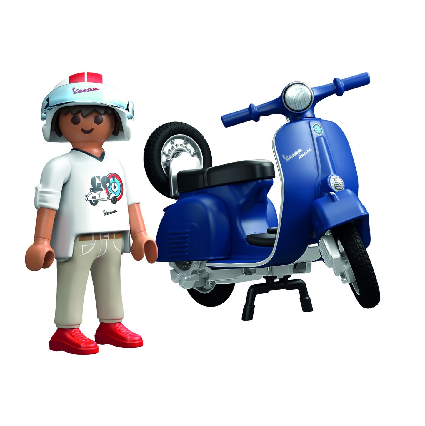 Playmobil Vespa 150 Sprint Veloce Azul 71622