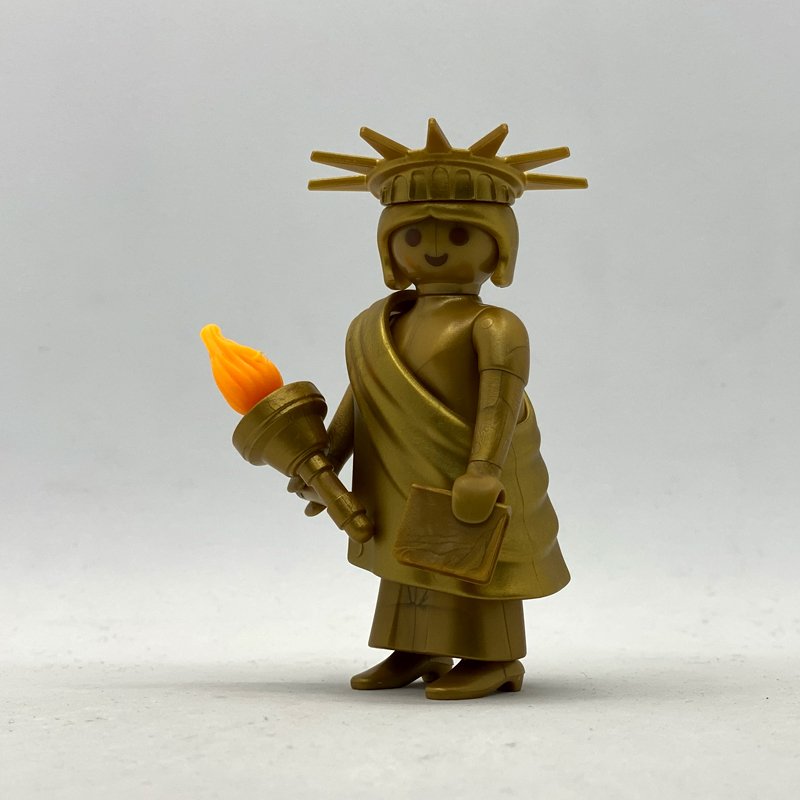 Playmobil Estatua Libertad Dorada Serie 12 Chicas 9242