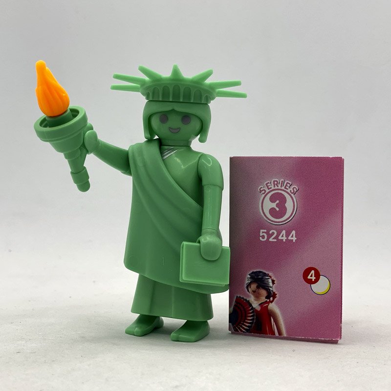 Playmobil Estatua Libertad Verde Serie 3 Chicas 5244