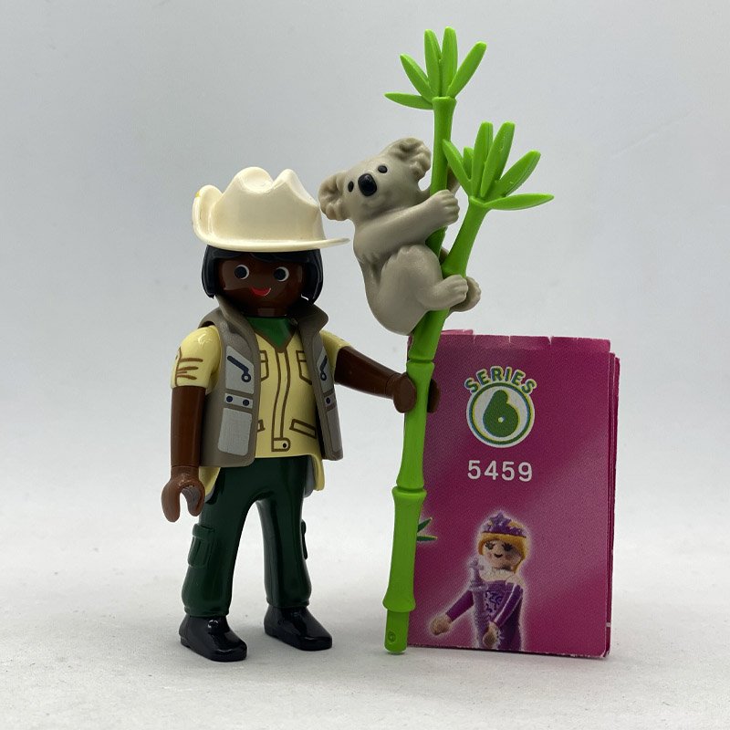 Playmobil Cuidadora Zoo Serie 6 Chicas 5459