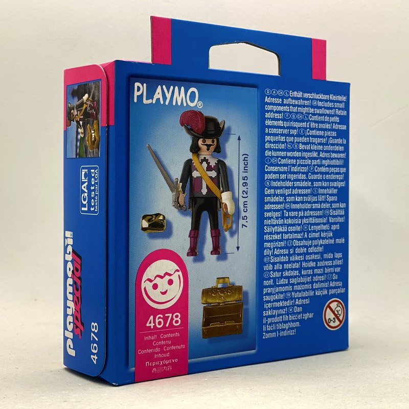 Playmobil Special Mosquetero y Tesoro 4678
