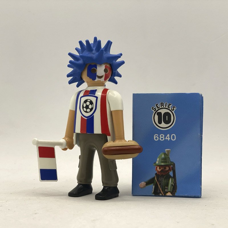 Playmobil Hincha Fútbol Francia Serie 10 Chicos 6840