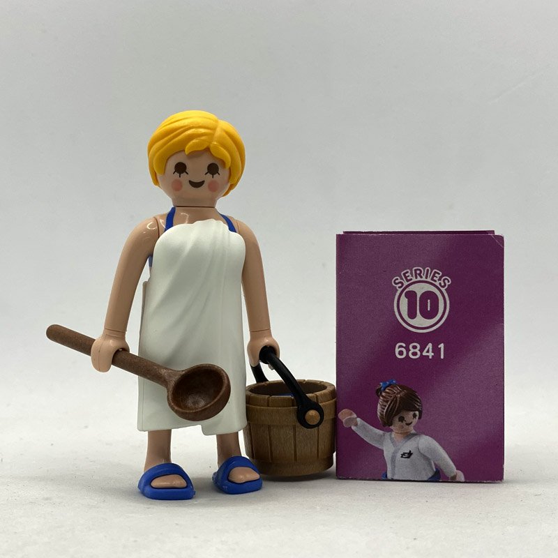 Playmobil Chica Sauna Serie 10 Chicas 6841