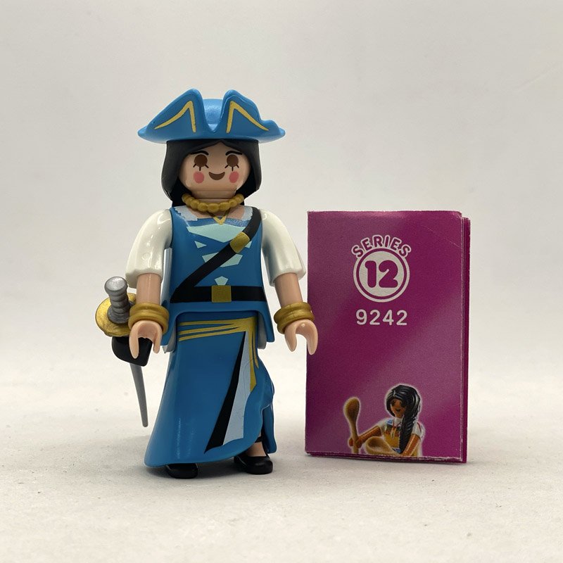 Playmobil Pirata Corsaria Azul Serie 12 Chicas 9242