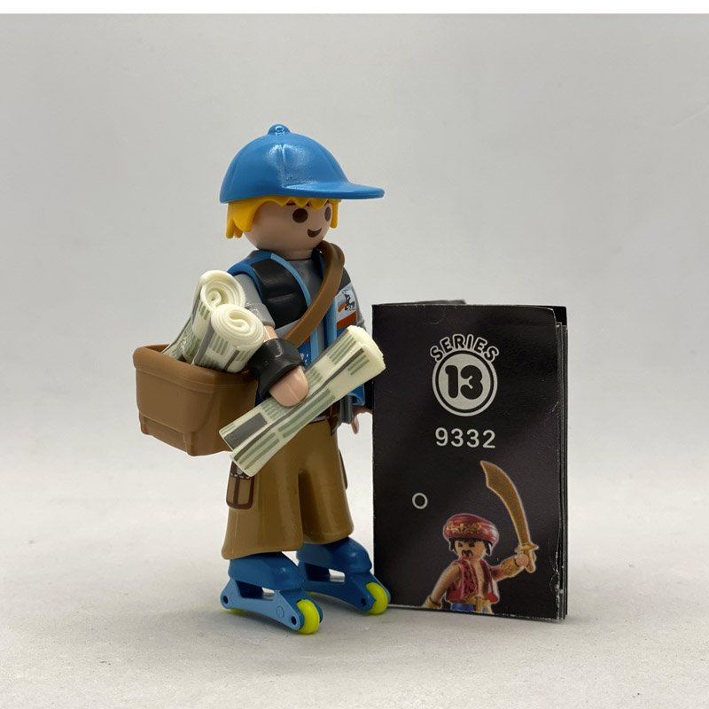Playmobil Repartidor Periódicos Serie 13 Chicos 9332