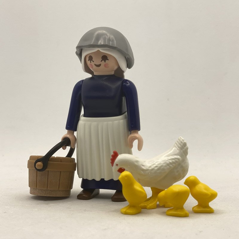 Playmobil Pastora con Pollitos