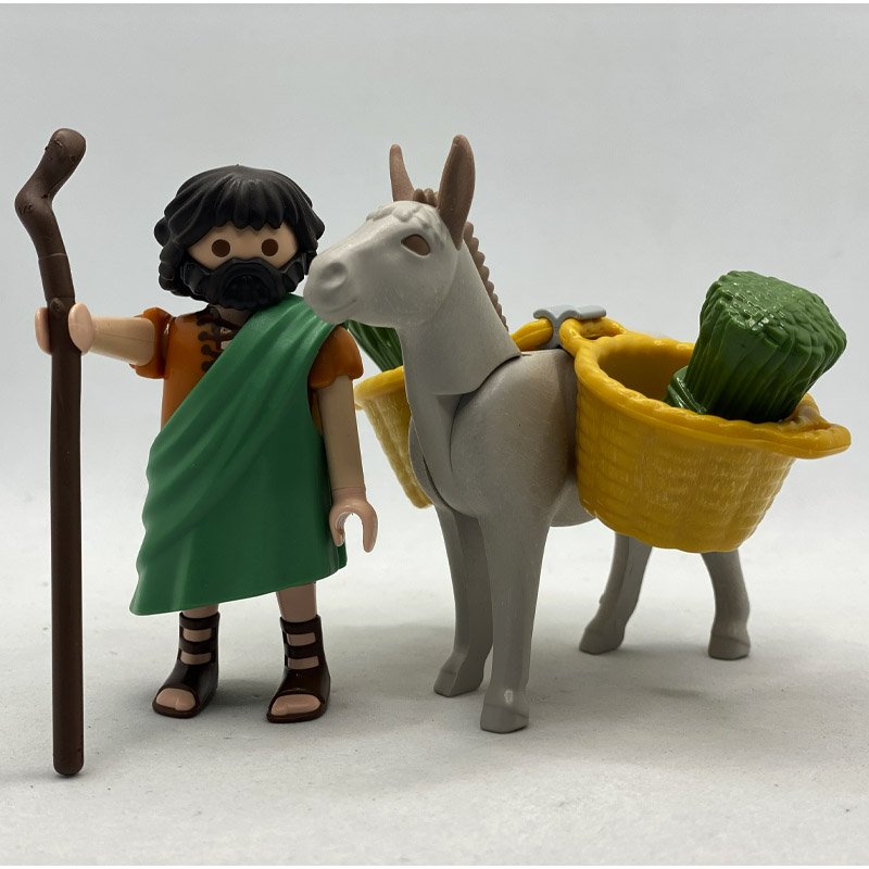Playmobil Pastor con Burro