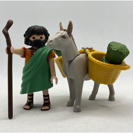 Playmobil Pastor con Burro