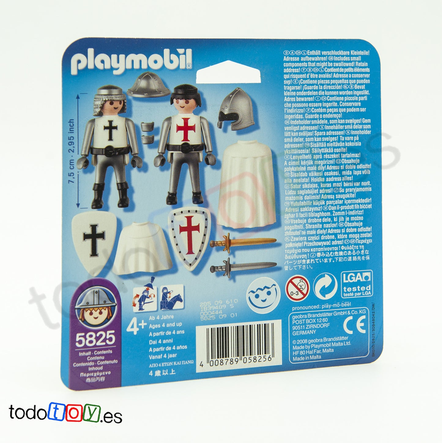 Playmobil 5825 Blister Caballeros Cruzados