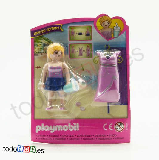 Playmobil BLI009 Blister Chica con Vestido