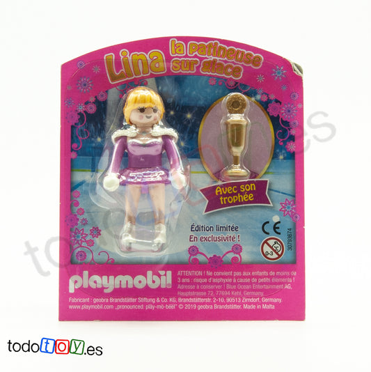 Playmobil Blister Patinadora sobre Hielo