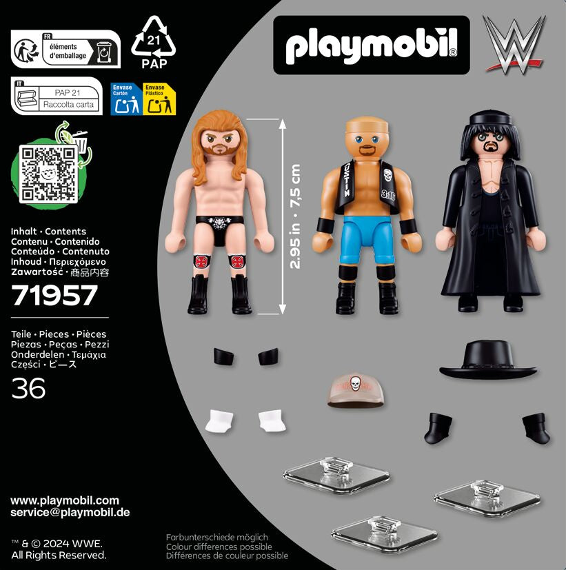Playmobil 71957 - WWE Attitude Era Multipack