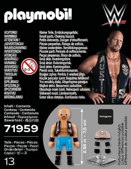 Playmobil 71959 - WWE Stone Cold Steve Austin