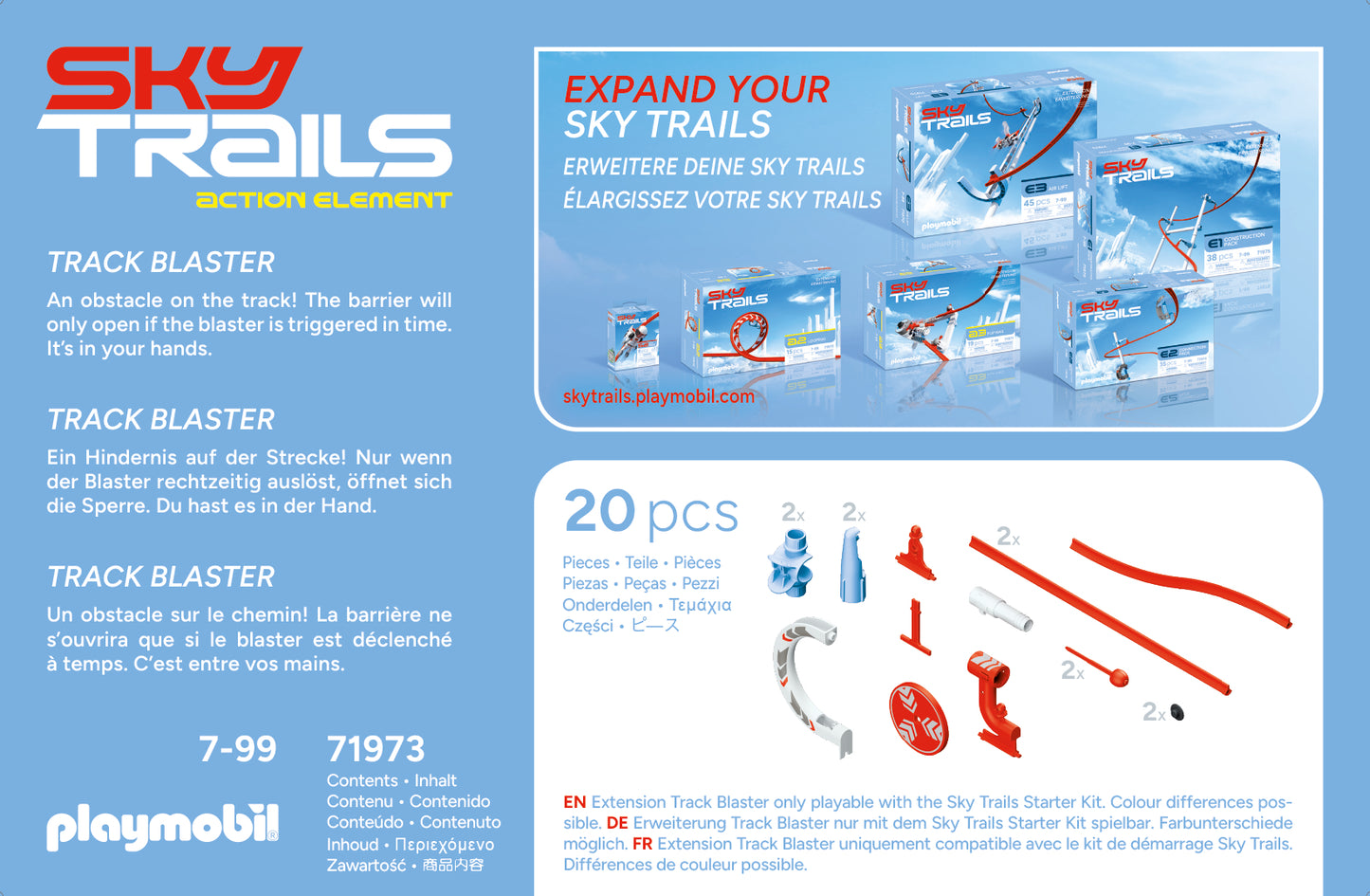 Playmobil 71973 - Sky Trails - Track Blaster
