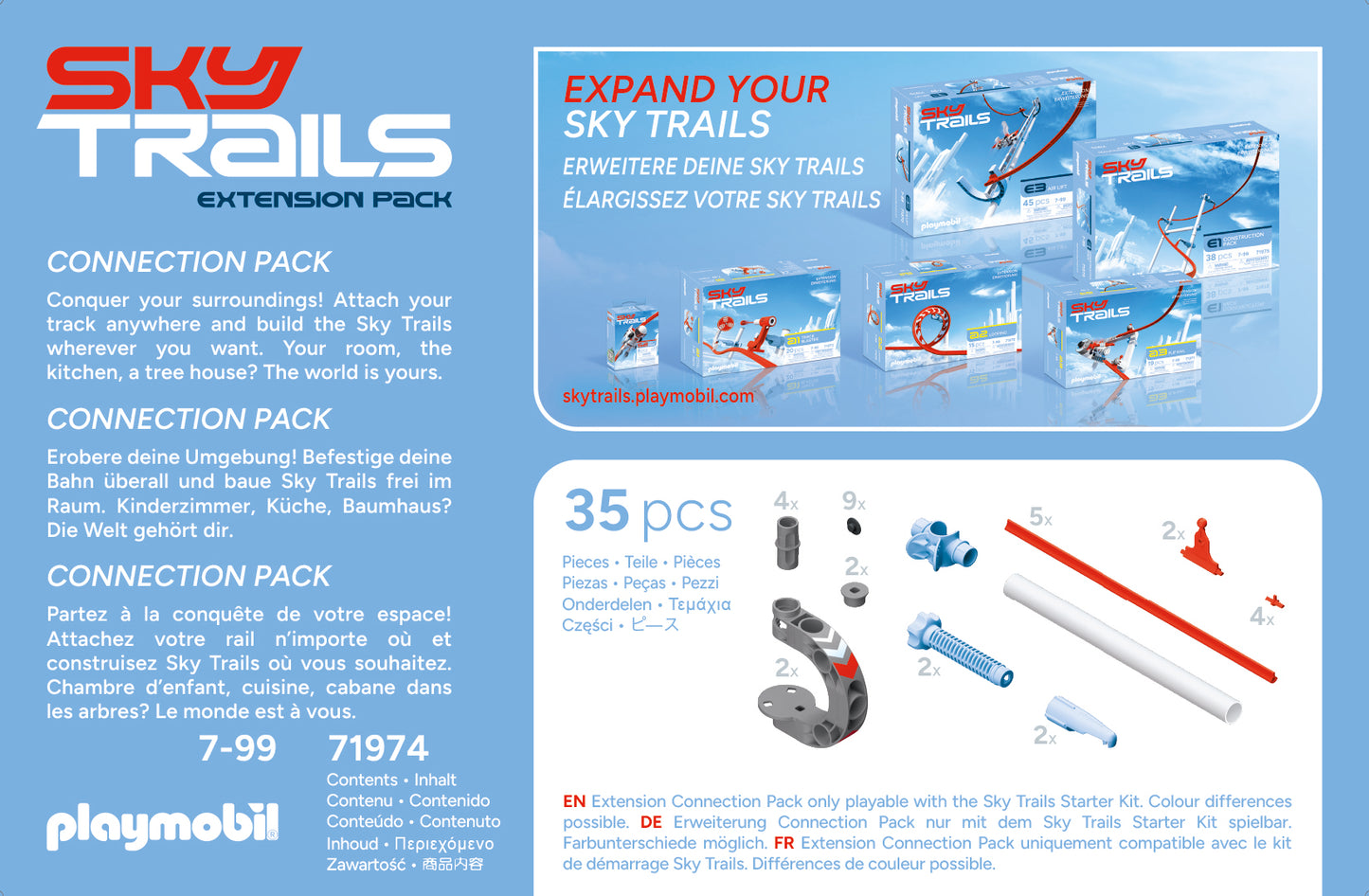 Playmobil 71974 - Sky Trails - Connection Pack