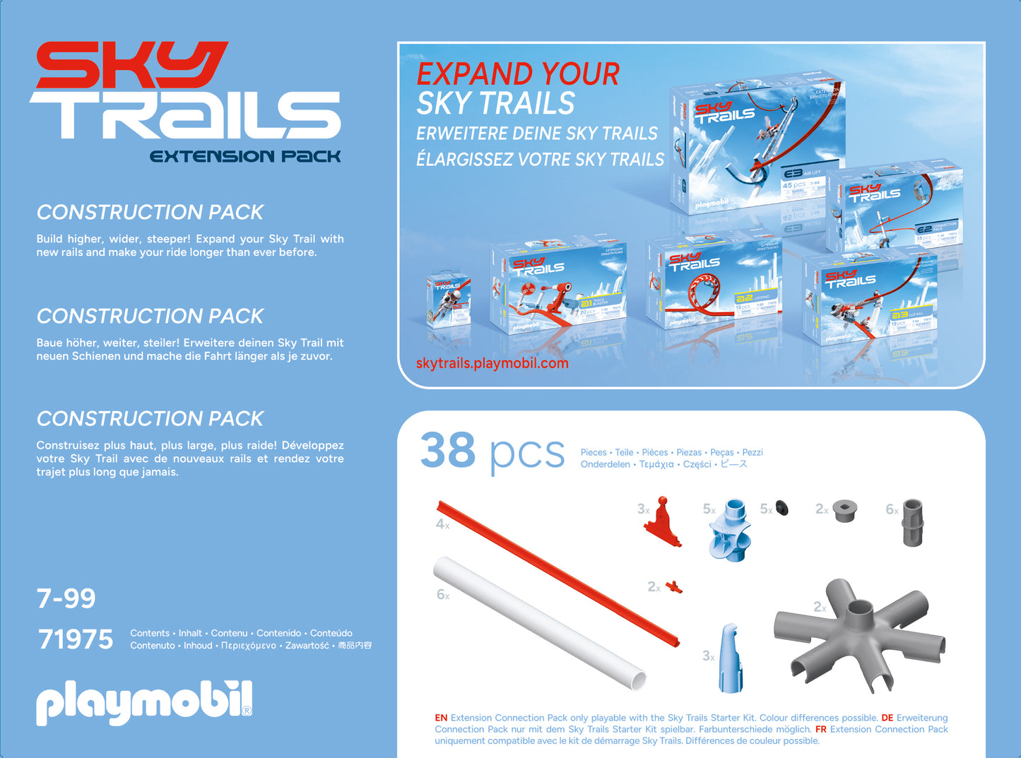 Playmobil 71975 - Sky Trails - Construction Pack