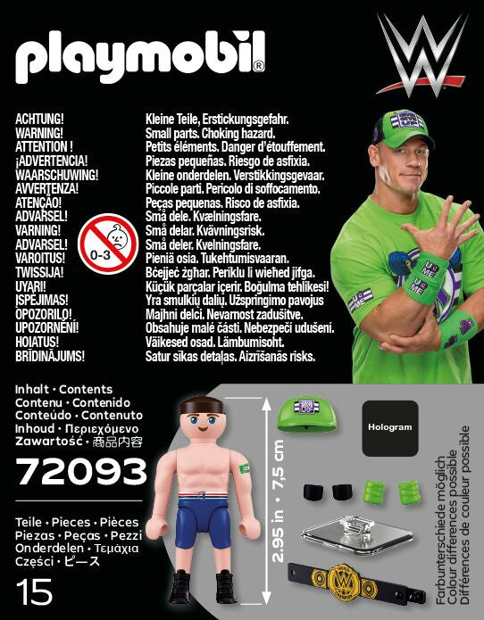 Playmobil 72093 - WWE John Cena