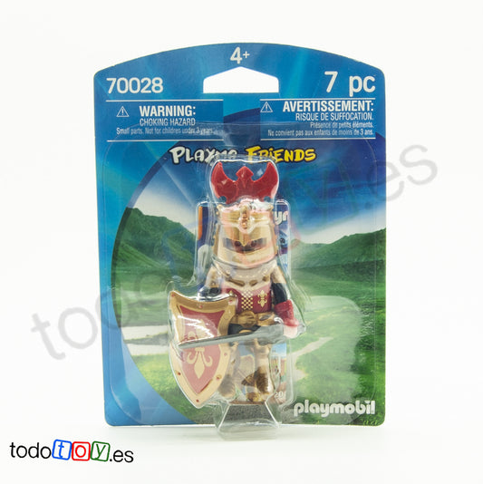 Playmobil Blister Caballero Dorado 70028